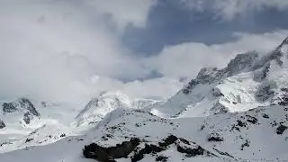 ❄️ Snowy Mountain Ambience &ndash; Calm Background Stream