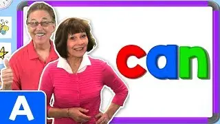 Jan Richardson Sight Words | Level A | Can | Jack Hartmann
