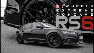 AUDI RS6 BLACK BEAST | New Wheels 21