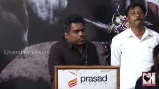 Yuvan Shankar Raja Speech Santhana Thevan  Movie Press Meet | Liveonheaven