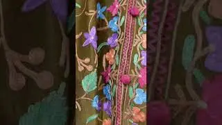 Aari embroidered kashmiri silk jackets. Free size.