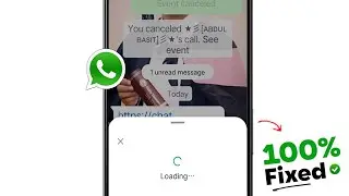 WhatsApp Group Join loading Problem Solve | How to Fix WhatsApp Group Join Loading Problem 2026