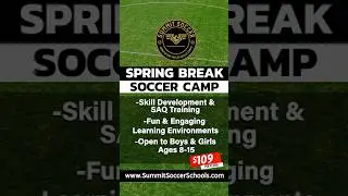Summit Soccer Spring Break 2026 Camp   #soccer #abbotsford #training