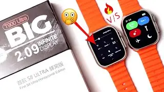S8 Ultra Sim Card 4G vs T900 Ultra Smart Watch Side By Side Comparison