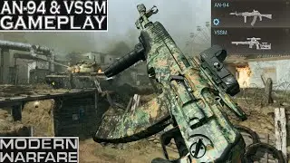 Modern Warfare AN-94 & VSSM (AS VAL) Gameplay