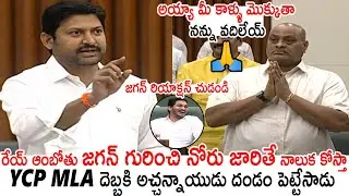 YCP MLA Abbaya Chowdary Serious On Atchannaidu In Assembly | Ys Jagan Funny Reaction | Telugu Circle