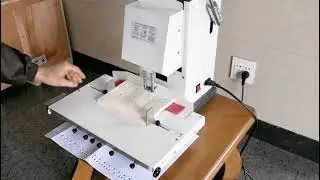 WB500 Single-Spindle Paper Drill With Movable Plate