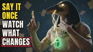 SACRED WORD Of THOTH: Your CELLS Obey The Command Of An Intentional Voice 🔥 Thoth Awakening