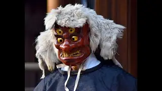 Setsubun Gojoten Shrine - Ukera no Shinji 節分 五條天神社 うけらの神事