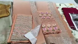 Most trending collection /work saree collection's 