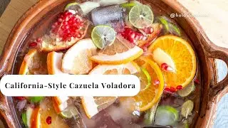 California-Style Cazuela Voladora Recipe: Easy White Wine Cocktail (Instead of Traditional Tequila)