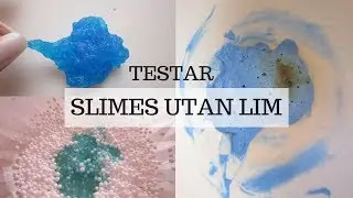 Testar: 3 slimes utan lim & ansiktsmask!