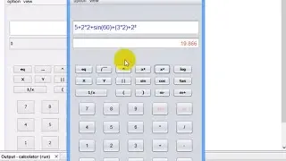scientific calculator in java
