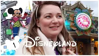 DISNEYLAND PARIS VLOG FEBRUARI 2024 | A MILLION SPLASHES OF COLOUR & SYMPHONY OF COLOURS DECORATIE