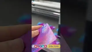 Incredible! 3D relief and amazing gloss printing at the same time! | Multi-function UV Printer