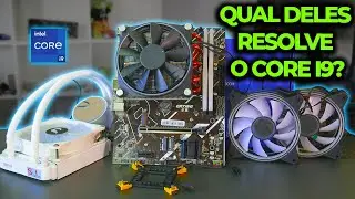 TESTEI UM WATER COOLER NO CORE I9 11900H DE R$800 DO ALIEXPRESS! (E OUTROS)! QUAL MAIS RESOLVE?