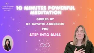 Powerful Guided 10-minute Himalayan Meditation Practice | Step into Bliss🧘&zwj;♀️ ✨️💜🌟😇