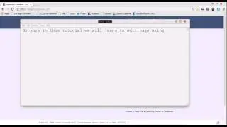 Edit Page Using Javascript
