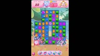 Candy Crush Saga Level 279 - 3 Stars,  2 Moves Completed