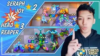 6 ASSASIN PEDES GILA HEAD REAPER B3 DAMAGE 30K-chess rush indonesia