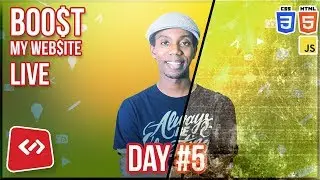 Boost my website - Day 5 - S01 E05 - optimize and increase page speed score