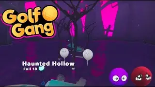 RACING Through Haunted Hollow Mini Golf Course In Golf Gang