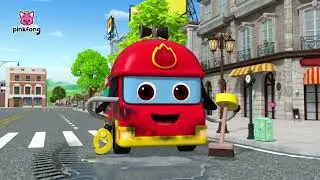 Boo! Monsters in the Dark Alley | Pinkfong Super Rescue Team | Fun Car Cartoons for Kids