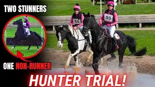 HUNTER TRIAL WITH THREE HORSES | TWO STUNNERS & ONE NON-RUNNER! || VLOG 205
