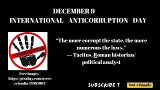 INTERNATIONAL ANTICORRUPTION DAY I GLOBAL ANTI-CORRUPTION AGENCIES IN DESCRIPTION
