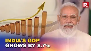 India's GDP Grows By 8.7% In 2021-22, Quarter Ended March Registers 4.1% Growth Rate