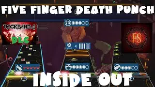 Five Finger Death Punch - Inside Out - Rock Band 4 DLC Expert Full Band (February 27th, 2020)