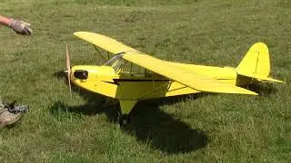 J3 PIPER CUB RC - First Flight
