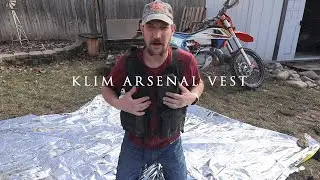 KLIM ARSENAL VEST MOTORCYCLE/DIRT BIKE CAMPING SECRET