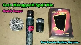 Cara Mengganti Spul Mic Mudah - Spull Mic Loda M2000 (Suara Mantab)