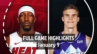 Miami Heat vs Utah Jazz | Full Game Highlights | 09 January 2025