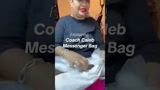 Распаковка мужской сумки COACH Caleb Messenger | #ootd #unboxing #haul