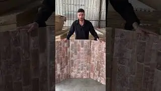 IZODEKOR 3D Wall Panels Brick Effect - Stone Look, Styrofoam Facing for Living Room #3dwallpanels