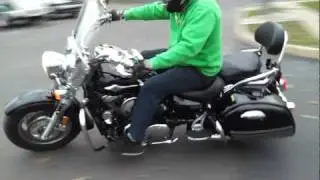 Kawasaki Vulcan 1600 Nomad w/ V&H Bagger Exhaust