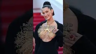 When Cannes used to invite real celebrities! ✨