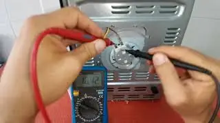 microondas , como testar motor do prato