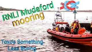 A quick mooring - Mudeford RNLI lifeboat training 