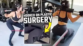 Kim Kardashian Faces Mockery Over Alleged Butt Implant in Latest Workout Video!