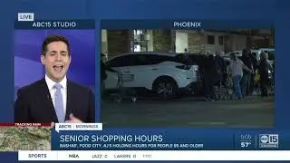 Senior shopping hours begin at Valley stores