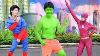 Spider-man into The Spider-verse 2024 - Ep.216: Superheroes Dance Battle - BigGreenTV