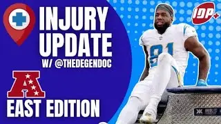Kickoff to NFL Recovery: Navigating the AFC East's Major Player Injuries⚕️