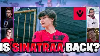 IS SINATRAA BACK? Valorant Pros react to Sinatraas Return! (Shahzam, Subroza and Hazed)