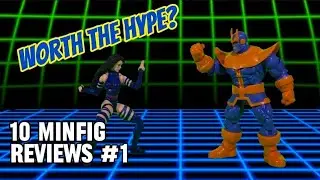 Marvel Legends Gamerverse PSYLOCKE VS THANOS 2 Pack Figure Review | 10 Minfig Reviews #1