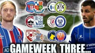 OUR GAMEWEEK 4 NATIONAL LEAGUE PREDICTIONS! MORECAMBE V ALTY! WEALDSTONE V CARLISLE