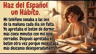 C&oacute;mo hice del aprendizaje del espa&ntilde;ol un h&aacute;bito | Slow Spanish (B1)