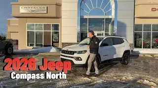 2026 Jeep Compass North Walkaround! Black Package & Turbo Power | Stock # TCO6021 at Redwater Dodge